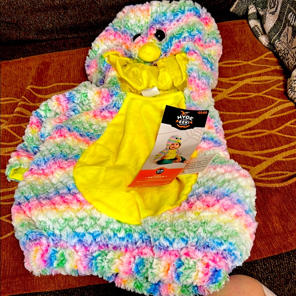 Colorful Plush Penguin Costume